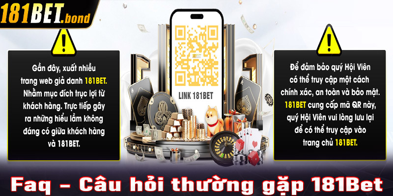 Các câu hỏi thường gặp tại 181bet mà anh em cần biết